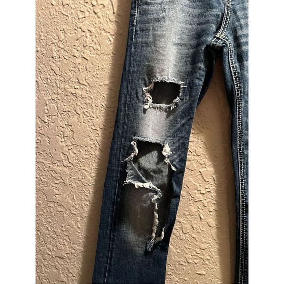 Daytrip Lynx Bootcut Jeans Woman’s Size 24R Distressed - Picture 4 of 13